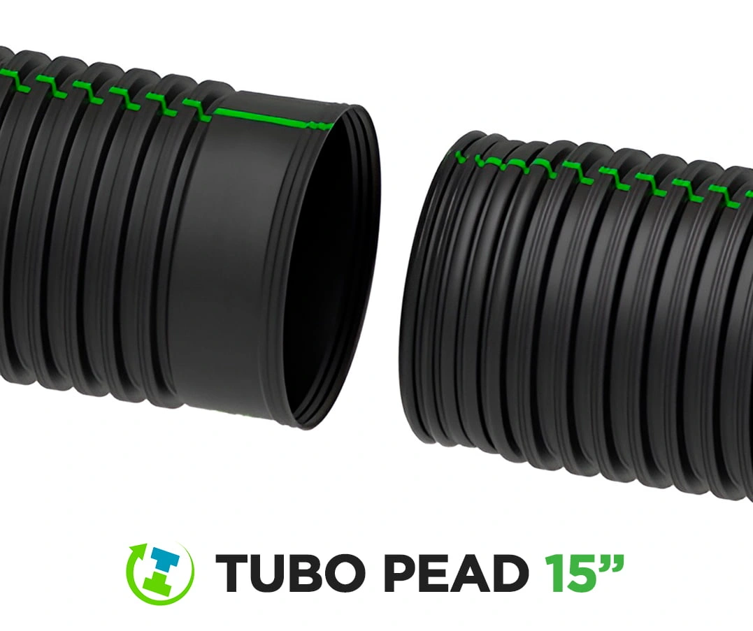 Tubo Corrugado para Drenaje 15 Pulgadas Precio